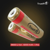 baterai ultrafire Gold 18650 3,7 volt 6000 Mah