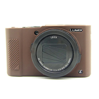 เคสซิลิโคนที่มีสีสันสำหรับ Panasonic Lumix LX10 LX15 GF10กล้องร่างกายผิวเกราะยางป้องกันการล่มสลายเกราะป้องกัน