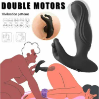 Male Prostate Massager Dildo Anal Sex Butt Plug Anus Vibrator Toys for Men Adult