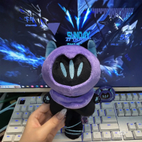 Mainan lembut Valorant Shadow Cat, patung Omen, hadiah barangan peminat