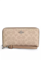 Coach Signature 帆布長拉鍊銀包 (me)