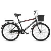 Commuter Bike 26 Inch Speed Variable Speed Portable Adult Students Work Solid Tire Bike Mountain Bici Da Corsa Traffic Tool