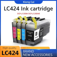 European LC424 Standard LC-424 Compatible  Cartridge，For Brother DCP-J1200DW DCP-J1200W DCP-J1200WE 