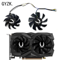 New For ZOTAC GeForce GTX1660 1660ti 1660SUPER 6GB Twin Fan Graphics Card Replacement Fan GA72S2U/GA