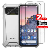 2PCS FOR IIIF150 R2022 Air1 Pro B1 HD Tempered Glass Protective OUKITEL F150 Alpine Phone Original Screen Protector Film Cover