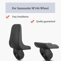 For Samsonite W146 Nylon Luggage Wheel Trolley Case Wheel Pulley Sliding Casters Universal Wheel Repair Slient Wear-resistant