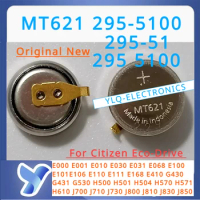 1pcs/lot MT621 with Foot 295-5100 Citizen Eco-drive Watch Battery Capacitor 295 5100 295-51 295 51 in Bags for Citizen H504 E100