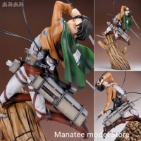 Kotobukiya Original ARTFX J Attack on Titan Levi Renewal Package 1/8 PVC Action Figure Anime Model Toys Doll Gift
