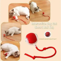 Mainan Kucing Bola LED Bergulir - Bola Mainan Pintar Hewan Peliharaan LED