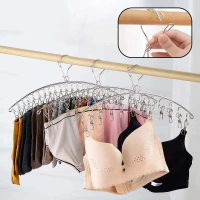 Hanger Baju 20 Jepitan Kapstok Stainless Penjepit Rak Jemur Kaos Kaki Gantungan Jemuran Hanger Gantu