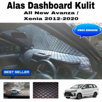 Cover Dashboard Kulit mobil avanza-Xenia new 2012-2020 Car Leather Orange dasbor