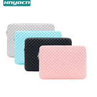 Diamond Pattern Laptop Tablet Sleeve Bag Laptop Bag Case For Ipad Macbook Dell HP Acer Lenovo Notebook Huawei Xiaomi Sleeve Cove