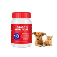 GRADO Pet Trace Element For Cat And Dog, Teddy dog, Weight Gain, Enhance Physical Fitness, Healthy Skin And Coat, 200Tabs