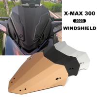 New Motorcycle Windshield WindScreen Wind Shield Screens Deflectors For YAMAHA XMAX 300 XMAX300 X-MAX 300 X-MAX300 xmax300 2023
