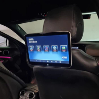 Headrest Car Monitor Screen Android 12.0 System For Mercedes Benz W203 W204 W205 W211 W212 W639 W638 Rear Seat Entertainment