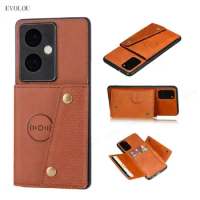 For Vivo V29 Lite Multifunction Wallet Card Slot Holder Leather Phone Case For Vivo V29 Lite Y78+plus Magnetic Flip Stand Cover