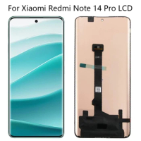 AMOLED For Xiaomi Redmi Note 14 Pro Lcd Display Touch Screen Digitizer For Redmi Note14 Pro 14Pro Di