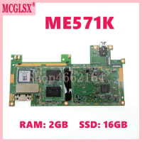 ME571K 2GB RAM 16GB SSD REV 1.4 Mainboard For ASUS Google Nexus 7 ME571K K008 Tablet Motherboard Free Shipping