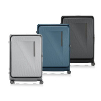 【Samsonite 新秀麗】28吋 ZIPPRIX 前開式/上掀式可擴充大容量輕量PC防盜拉鍊行李箱/旅行箱(多色可選)