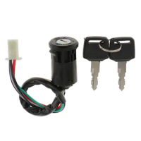 Motorcycle Ignition Switch Barrel for 125cc 250cc Electric Scooter ATV