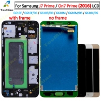 For SAMSUNG Galaxy J7 Prime LCD Touch Panel Screen with Frame G610 G610F G610M For SAMSUNG J7 Prime G610 Display On7 Prime LCD