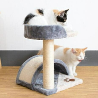 貓跳臺 貓爬架中小型貓跳臺貓窩貓抓板貓爬架貓抓柱貓咪架子寵物