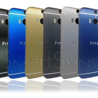 Brushed Metal Skin For HTC ONE M8 cover decal sticker protector