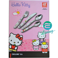 Zwilling Hello Kitty 雙人牌 兒童餐具 刀叉湯匙組4入 #07133-210【APP下單9%點數回饋】