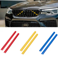 Auto M Sport Styling Front Grille Nose Trim Strip For BMW 5 6 7 Series X1 X2 F10 F11 F12 F01 F02 F03 F04 F48 F39 Car Assecories