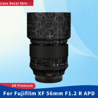 For Fujifilm XF 56mm F1.2 R APD Decal Skin Vinyl Wrap Film Camera Lens Body Protective Sticker Protector Coat