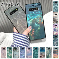 Sky Cloud Water Sunlight Pool Aesthetic Wave funda For Samsung Galaxy Note9 note10 note20ultra S23 S21FE S22PLUS S24ULTRA case