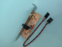 真正華碩spdif out子卡光纖同軸擋板DAC解碼DTS電腦聲卡數位輸出