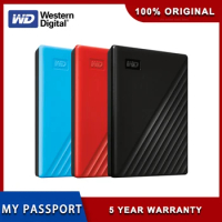 Western Digital WD 1TB 2TB 4TB 5TB My Passport Portable External Hard Drive USB 3.0 HDD with backup software password protection