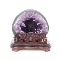 【吉祥水晶】巴西紫水晶洞 14.2kg(開運旺財)