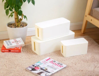 電線收納盒 - 中號 / 白色#DADADI