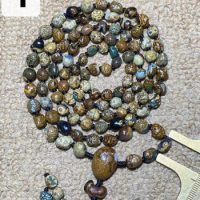 1pcs/lot World Treasures Collection Magical Strong Energy Amulet Earth Gods Ghost Multi-Eye Natural Rough Stone Necklace unique