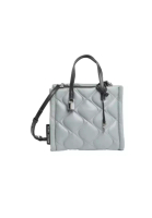 Marc Jacobs Marc Jacobs Quilted Mini Grind H047L01RE22 Leather Tote Bag In Rock Grey