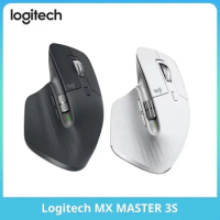Logitech Original MX Master 3S Wireless Mouse with Ultra-Fast Scrolling 8K DPI Silent Click for Gaming Laptop Mouse Accessories
