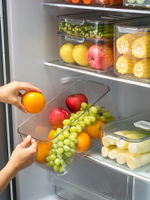 優購生活 冰箱收納盒抽屜式放蔬菜專用整理神器透氣水果保鮮盒透明塑料帶蓋
