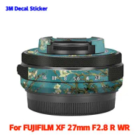 XF 27mm F2.8 R WR Anti-Scratch Lens Sticker Protective Film Body Protector Skin For FUJIFILM XF 27mm F2.8 R WR XF27 2.8