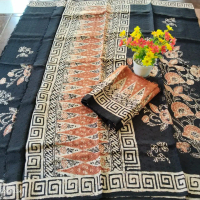 Kain batik viscose jupri pangkoan set khas Cirebon batik Fariza