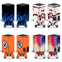 微軟XBOX series X主機貼膜XBOX series X主機貼紙個性款式貼膜
