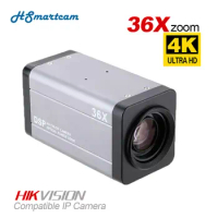 4K 8MP With SONY IMX415 Starlight 36X Optical Zoom 5MP IP Camera Color IPC CCTV Box Camera AUTO Network P2P Hikvision Compatible