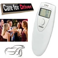 Blow-type alcohol self-test tester for household alcohol tester