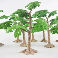 Miniature Fairy Garden Pine Trees Mini Plants Dollhouse Decor Accessories Gardening Ornament