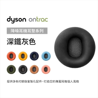 Dyson 戴森 OnTrac 降噪耳機耳墊配件 (深鐵灰) 原廠公司貨