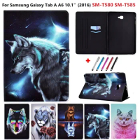 Cover for Samsung Galaxy Tab A 10 1 2016 SM T580 T585 Protective Tablet for Samsung Galaxy Tab A6 10.1 Case SM-T580 SM-T585 Caqa