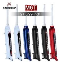 MOSSO Front Fork M6T Tapered Tube MTB Hard Fork Disc Brake Mountain Bike Forks Compatible With 27.5/29in BOOST 7005