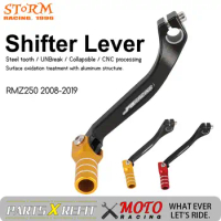Motocycle High Quality CNC Aluminum Gear Shift Lever Shifter Pedal For SUZUKI RMZ250 RMZ 250 RM250Z 2008-2019