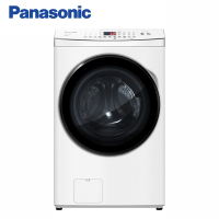 Panasonic國際牌 17KG滾筒洗脫晶鑽白洗衣機NA-V170MW-W